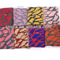 PK17ST308 fashion100% acrylique jacquard coloré léopard écharpe de mode écharpe